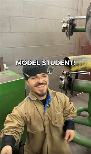 What a model student! He’s doing an amazing job and shows up every day looking to learn. Got questions about Missouri Welding Institute? Check out our website missouriweldinginstitute.com Give us a call or shoot us a text at (417) 566-1446 🔽Hours of operations SUNDAY / CLOSED MONDAY-THURSDAY / 8:00am-4:30pm FRIDAY / 8:00-3:00pm SATURDAY / CLOSED #highpayingskills #weldingschools #tradeschool #learntoweld #weldingclasses
