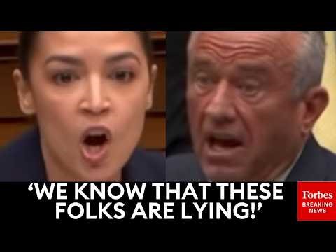 JUST IN: AOC Grills RFK Jr. Over Medicare Advantage Payments Amid Fraud Allegations