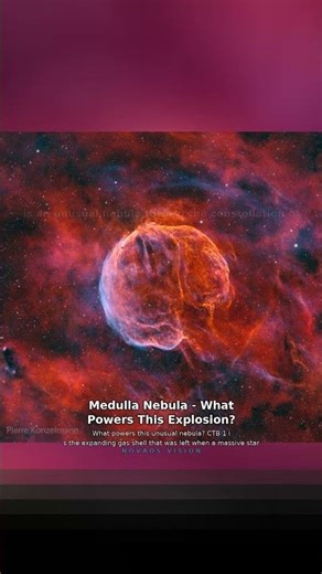 Shocking: What Powers Medulla Nebula Explosion? #JWST #NASA