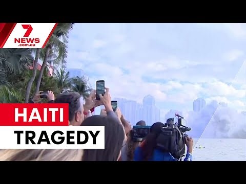 Deadly stampede at Haiti fortress, Miami hotel demolished | 7NEWS