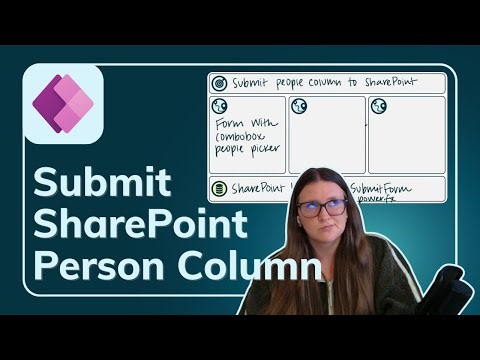 Power Apps + SharePoint: People Column Submissions