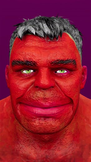 Red Hulk VS Yellow Hulk..! #shorts