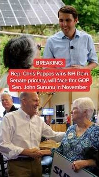 BREAKING: Rep. Chris Pappas wins NH Dem Senate primary