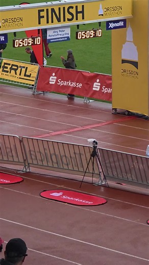 Dresden Marathon finish line 2026 Germany highlights