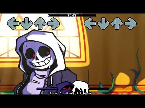 FNF - Dusttale: Relapsed - Not Above Death Remix (Chart By @regvski) - FC