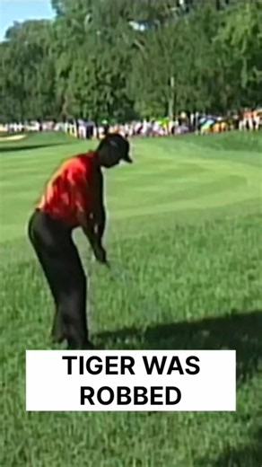 Tiger Woods Suffers An UNBELIEVABLE Lipout 🤯