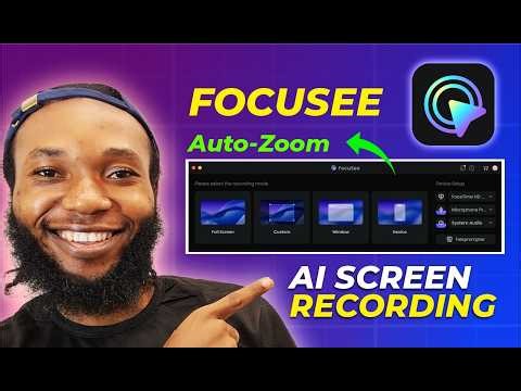 The BEST AI Screen Recording Software with Auto Zoom for How-To Videos! | FocuSee Review