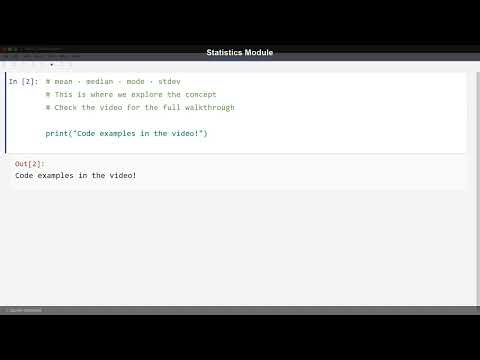 Day 24 — Statistics with Python | 30 Days Of Python 🐍