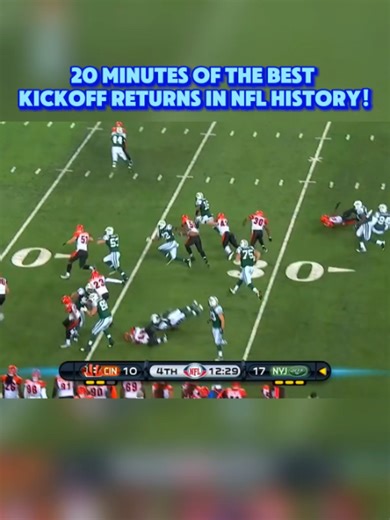 20 Minutes of the BEST Kickoff Returns in NFL History!#fyp #foruyou #NFL #History