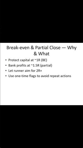 How Breakeven Works in a Trading Bot #algorithmictrading #automatedtrading #mt5 #algorithmictrading
