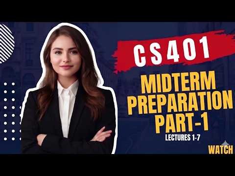 CS401 Midterm Preparation Spring 2026 | Lecture 1 to 10 | Topics & MCQs | VU FREE PRO GIFT 🎁