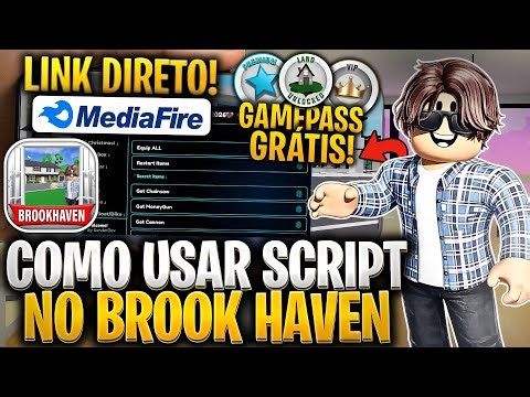 🏡Brookhaven RP SCRIPT - 2026!! Admin, Gamepass & Grátis COM Skin Premium - (Mobile & PC) PASTEBIN!!