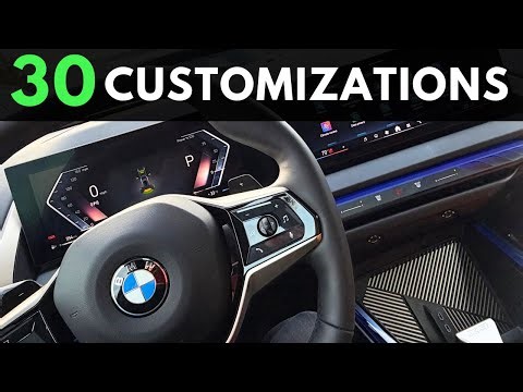 30 Ways You MUST Customize Your BMW Features NOW!
