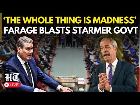 Nigel Farage LIVE: Farage Slams Starmer Government Over ‘Brexit Betrayal’ | Reform UK | Trump