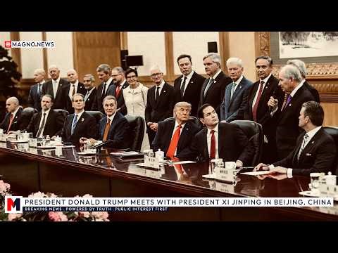 🇺🇸|🇨🇳 Donald Trump & Xi Jinping Deliver Remarks at Bilateral Meeting in Beijing, China [2026]