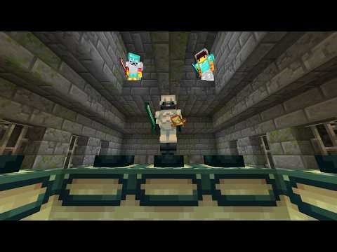 Minecraft Bedrock Speedrunner VS 2 Hunters REMATCH