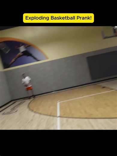 #Exploding Basketball Prank! PART (9) | basketball explodes prank