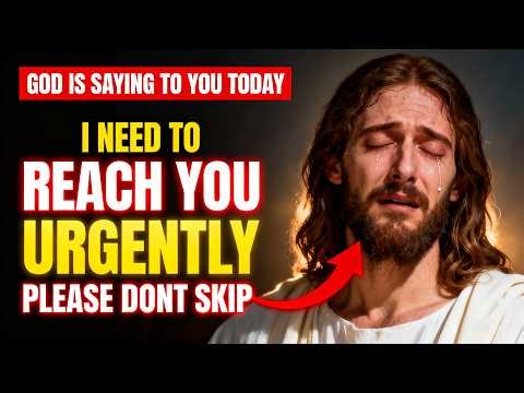 God Is Trying to Reach You Today (Don’t Ignore This) | God Message Today | God Says Today #jesus