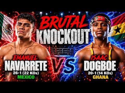 BRUTAL KNOCKOUT That Shocked The World | Emanuel Navarrete vs Isaac Dogboe