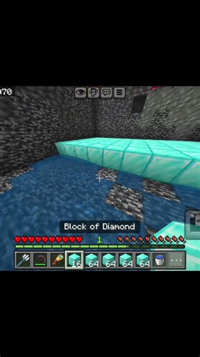Day 6 Of Filling 10×10 hole with diamond | 1 sub = 1 block | #viral #minecraft #shorts