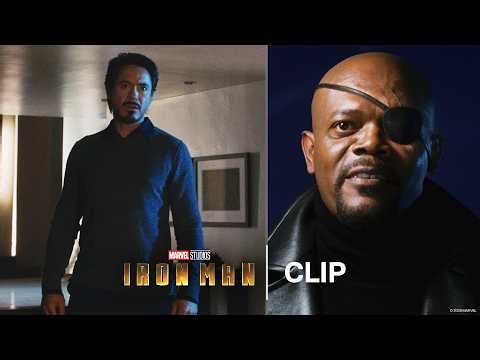 Tony Stark and Nick Fury - The Avenger Initiative | Iron Man | Official Clip
