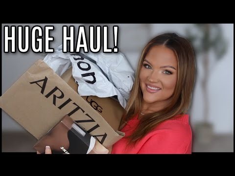 HUGE TRY-ON HAUL | Lululemon, Garage, Skims, Aritzia + MORE!