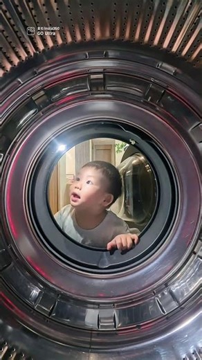 Little Fatty Finds Fun in the Washing Machine