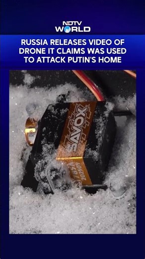Russia Releases Video Of Drone It Claims Was Used To Attack Putin's Home