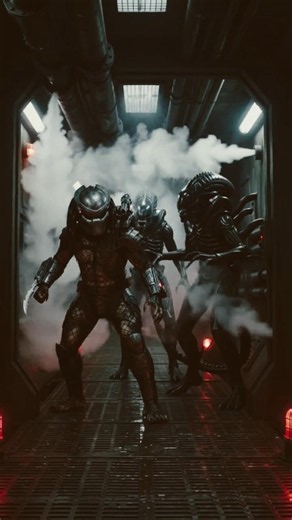 One Predator vs An Entire Alien Fortress ⚔️ #Predator #OperationBloodEclipse #SciFiAction #Alien