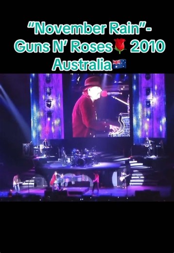 Guns N' Roses - November Rain (Live in Australia, 2010)