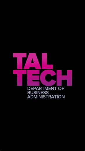 #taltech #entrepreneurship #challengebasedlearning #innovation #highereducation | TalTech Department of Business Administration