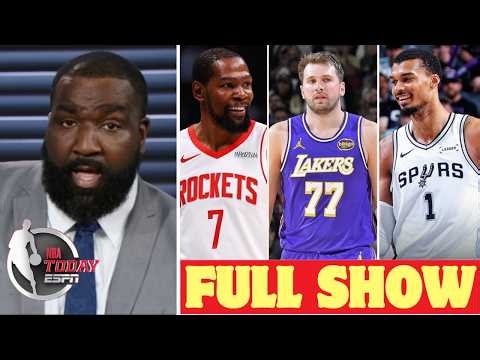 FULL NBA TODAY | Durant passes MJ - Lakers will win it all with Luka - Spurs over Thunder in West?