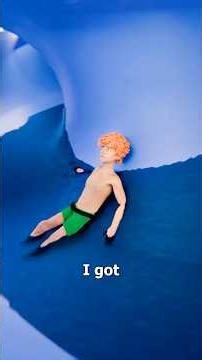 I Got Stuck In A Waterslide 😨