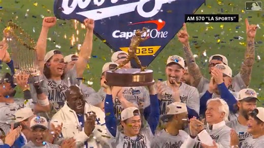 World Series champs. 🏆 The 6-3 double play to secure the Game 7 victory takes the top spot on our 2025 Plays of the Year countdown! MLB Network Capital One | MLB Network