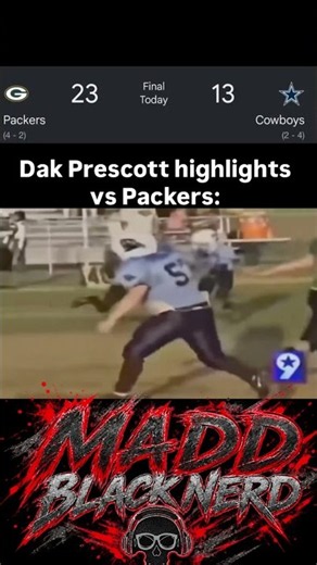 This is what Dak Prescott really plays like #funny #DakPrescott #darkhumor #comedy