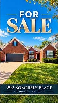 292 Somersly Place | Lexington, KY 40515 | Home Walkthrough Tour