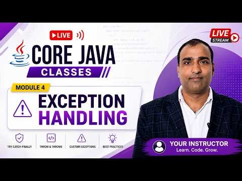 Day 35 | Core Java in Depth Live
