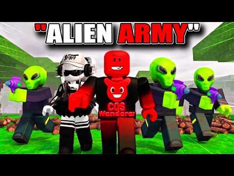 I Built an ALIEN ARMY to Survive 99 Nights!