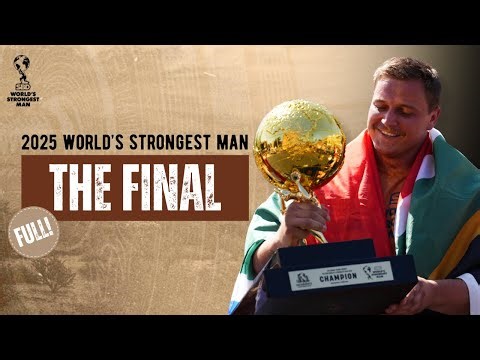 *FULL* 2025 SBD World's Strongest Man | THE FINAL