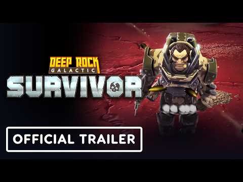 Deep Rock Galactic: Survivor - Official Gunner Class Trailer