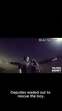 Deputies rescue boy from pond on Christmas night