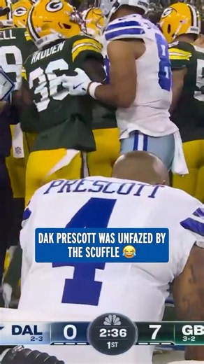 Dak is unfazed 🤣