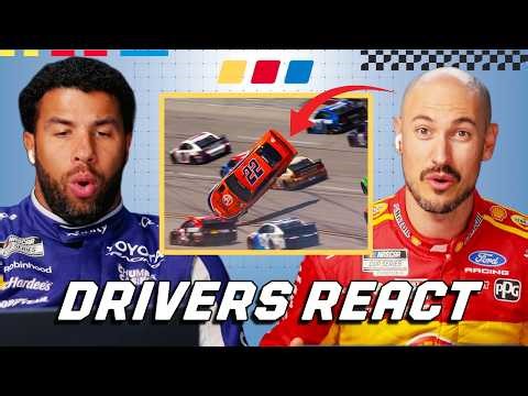 NASCAR Drivers React: WILDEST Race Highlights!