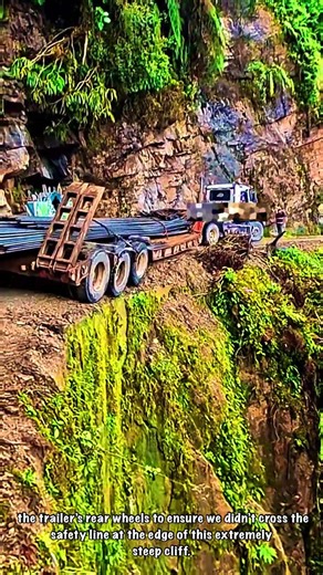 Extreme Line Logistics: Calculation of Turning Radius of Heavy Load Truck in Cliff Bend