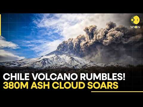 Chile's Chillan Volcano ERUPTS: Sends Massive Ash Cloud Into Sky | WION Originals