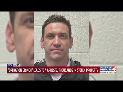 "Operation Grinch" leads to 4 arrests, thousands in stolen property
