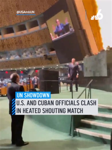 "You are not going to intimidate me!" U.S. and Cuban officials engaged... | cuba