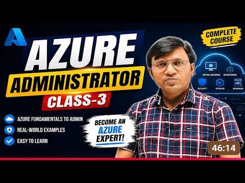 Azure Cloud Master Course | Azure Fundamentals Class 3 | Complete Beginner Guide 2026 | ICNT Gyan
