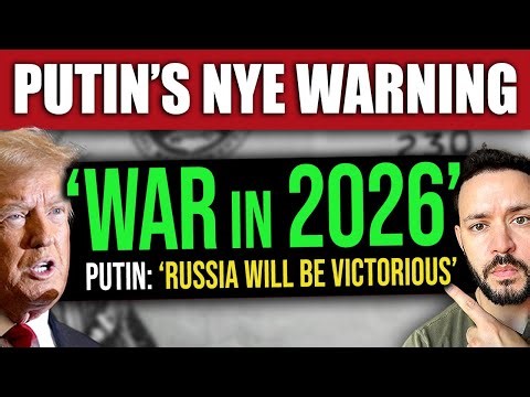 PUTIN: “RUSSIA WILL BE VICTORIOUS IN 2026” — WAR ESCALATION AFTER PEACE TALKS