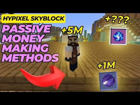 8 Best Passive Money Making Methods in Hypixel SkyBlock! (2026 Guide)
